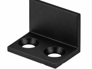 Shower Door Stop - Matt Black